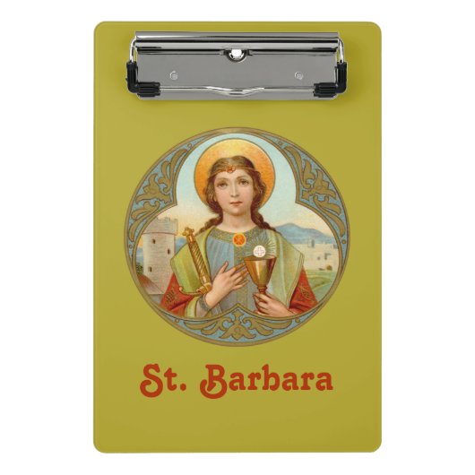 Mini Porte-bloc St. Barbara (BK 001) (Devant)