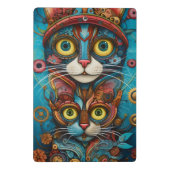 Mini Porte-bloc Steampunk cat 21 de 21 (Dos)