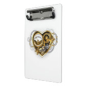 Mini Porte-bloc Steampunk Heart with a Manometer (Angle2)