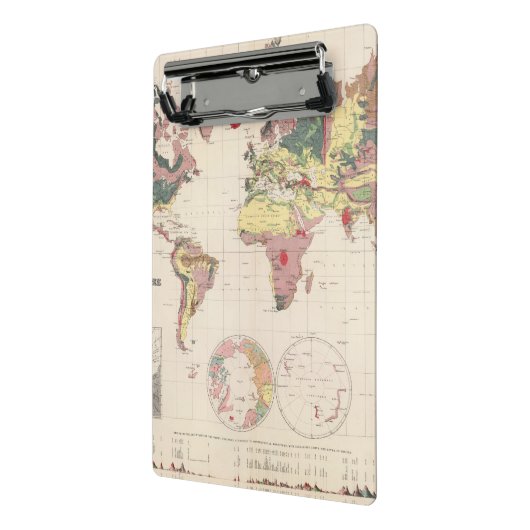 Mini Porte-bloc Structure géologique de globe (Angle2)