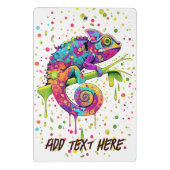 Mini Porte-bloc Style d'aquarelle des teintures Chameleon (Dos)