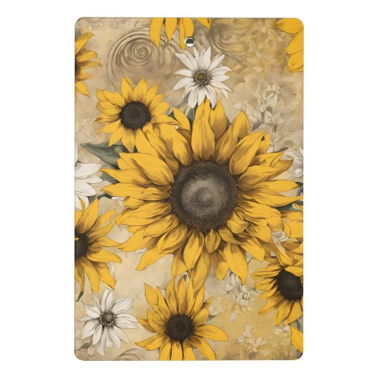 Mini Porte-bloc Sunflower (Dos)