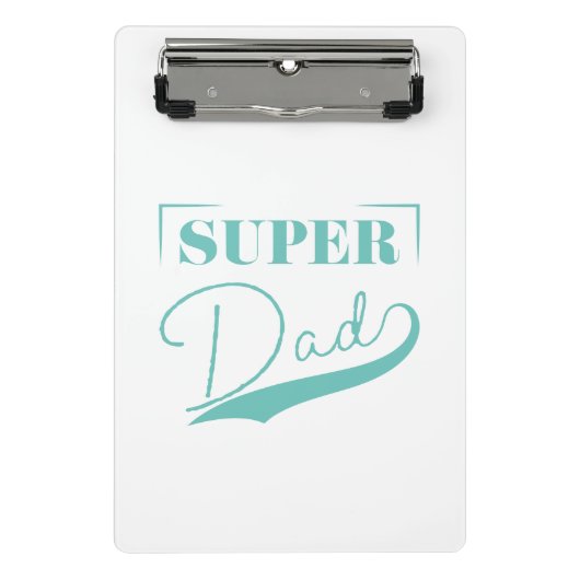 Mini Porte-bloc Super papa (Devant)