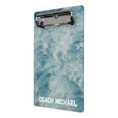 Mini Porte-bloc Swim Coach Piscine Nom personnalisé (Angle2)