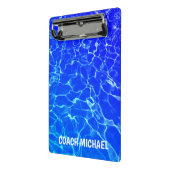 Mini Porte-bloc Swim Coach Piscine Nom personnalisé (Angle2)