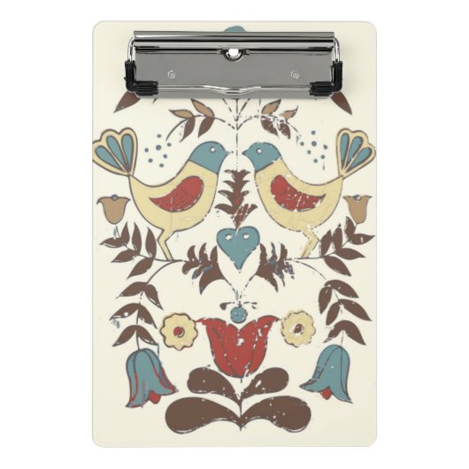 Mini Porte-bloc SYMBOLE Hex Amish néerlandais Pennsylvanie Bird Am (Devant)