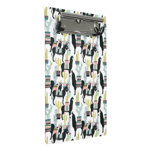 Mini Porte-bloc Taco à propos d'amour | Motif Llama & Donkey (Incliné)