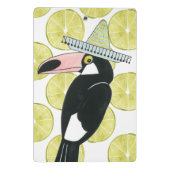 Mini Porte-bloc Taco à propos d'amour | Toucan Sombrero (Dos)