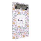 Mini Porte-bloc Tea & Bookish Cats Personalized Mini Clipboard (Incliné)