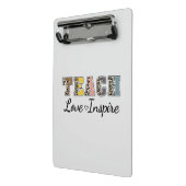 Mini Porte-bloc Teach, Love, Inspire (Angle2)