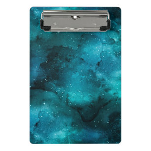 Mini Porte-bloc Teal Galaxy Series 7