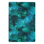 Mini Porte-bloc Teal Galaxy Series Design 6 (Dos)