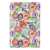 Mini Porte-bloc Texture avec de vrais timbres (Dos)