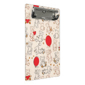 Mini Porte-bloc Texture avec le nounours (Incliné)