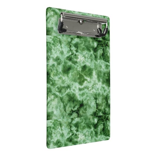 Mini Porte-bloc Texture de marbre verte (Incliné)