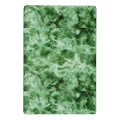 Mini Porte-bloc Texture de marbre verte (Dos)