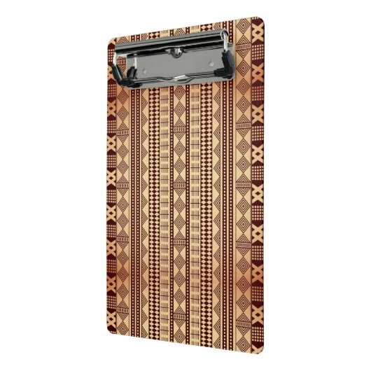 Mini Porte-bloc Texture ethnique Brown (Angle2)