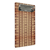 Mini Porte-bloc Texture ethnique Brown (Incliné)