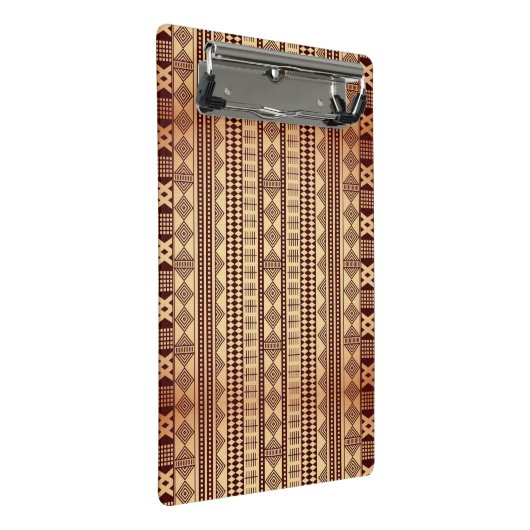 Mini Porte-bloc Texture ethnique Brown (Incliné)