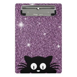 Mini Porte-bloc Texture pourpre de miroitement de parties