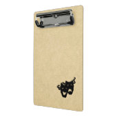 Mini Porte-bloc Théâtre de masques comiques et tragiques (Angle2)