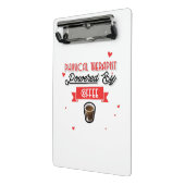 Mini Porte-bloc Thérapeute Physique Actionné Avec Café (Angle2)