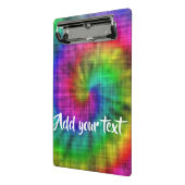 Mini Porte-bloc Tie teinture à motifs textiles (Angle2)