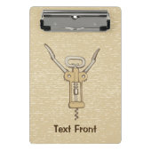 Mini Porte-bloc Tire-bouchon (Devant)