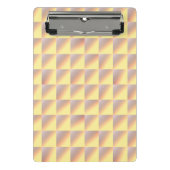 Mini Porte-bloc Tone-on-tone squares. (Devant)