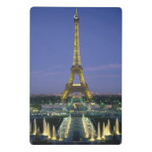 Mini Porte-bloc Tour Eiffel, Paris, France 2 (Dos)