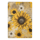 Mini Porte-bloc Tournesol (Dos)