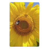 Mini Porte-bloc Tournesol jaune (Dos)