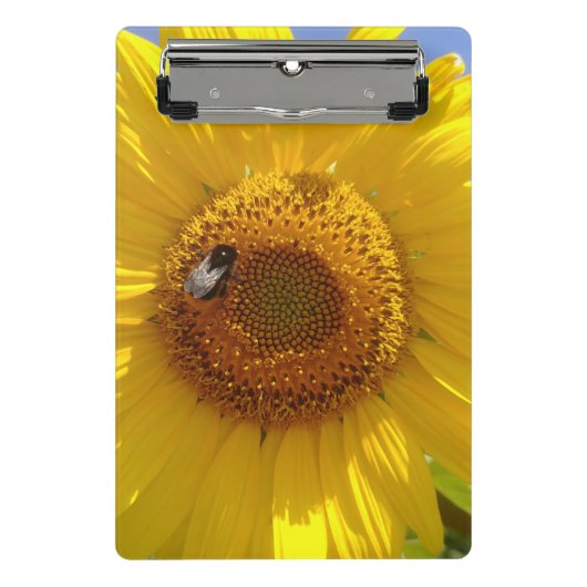 Mini Porte-bloc Tournesol jaune (Devant)