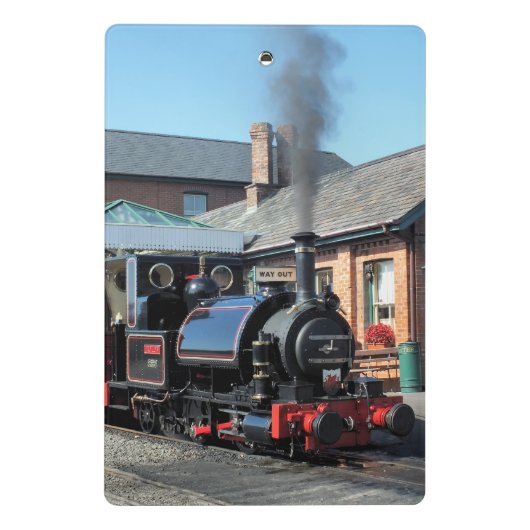 MINI PORTE-BLOC TRAINS À VAPEUR (Dos)