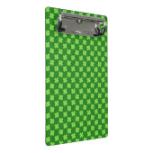 Mini Porte-bloc Trèfle Vert Paillettes (Incliné)