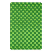 Mini Porte-bloc Trèfle Vert Paillettes (Dos)
