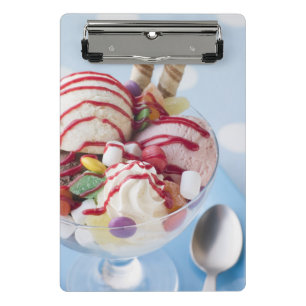 Mini Porte-bloc Trio de crème glacée et de parfait doux
