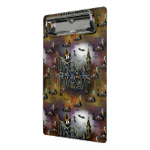 Mini Porte-bloc Trucs gothiques ou traiter spiderweb répétition (Angle2)