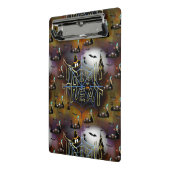 Mini Porte-bloc Trucs gothiques ou traiter spiderweb répétition (Angle2)