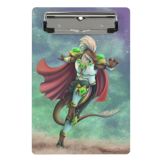 Mini Porte-bloc TSDS : Justin Arisdale Couverture Art avec Miral (Devant)