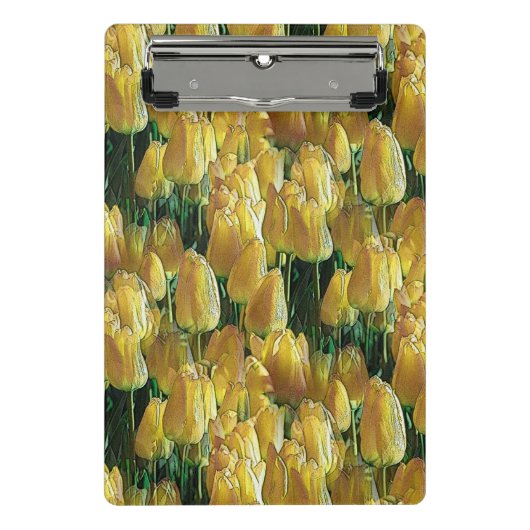 Mini Porte-bloc Tulips Sunshine Yellow (Devant)