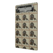 Mini Porte-bloc Turkeys Standard Bronze Portrait (Angle2)