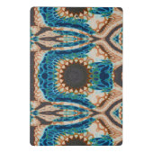 Mini Porte-bloc Turquoise Gold Sun Southwestern Art (Dos)
