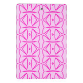 Mini Porte-bloc Two Toned Pink Pattern Mini Clipboard (Dos)