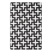 Mini Porte-bloc Un b&w modèle fait avec "plus" le signe (Dos)