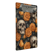 Mini Porte-bloc Un crâne et une série Rose 11 (Incliné)