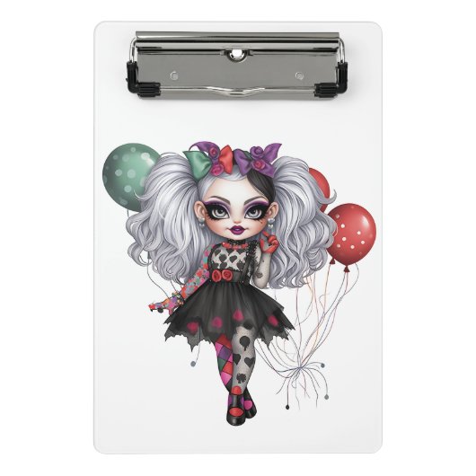 Mini Porte-bloc Une collection de designs Halloween de fille migno (Devant)