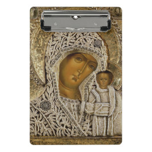 Mini Porte-bloc Une icône montrant la Vierge de Kazan