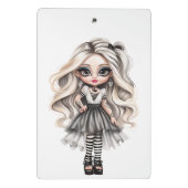 Mini Porte-bloc Une mignonne fille Halloween collection de design  (Dos)