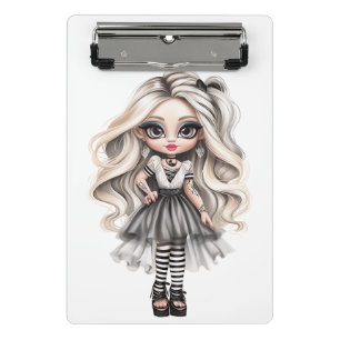 Mini Porte-bloc Une mignonne fille Halloween collection de design